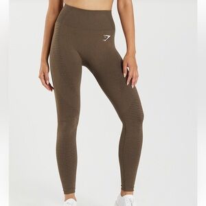 Gymshark - Brown Vital Seamless 2.0 Leggings